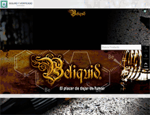 Tablet Screenshot of beliquid.org